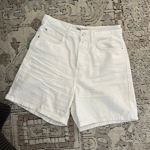 New Zara soft denim shorts